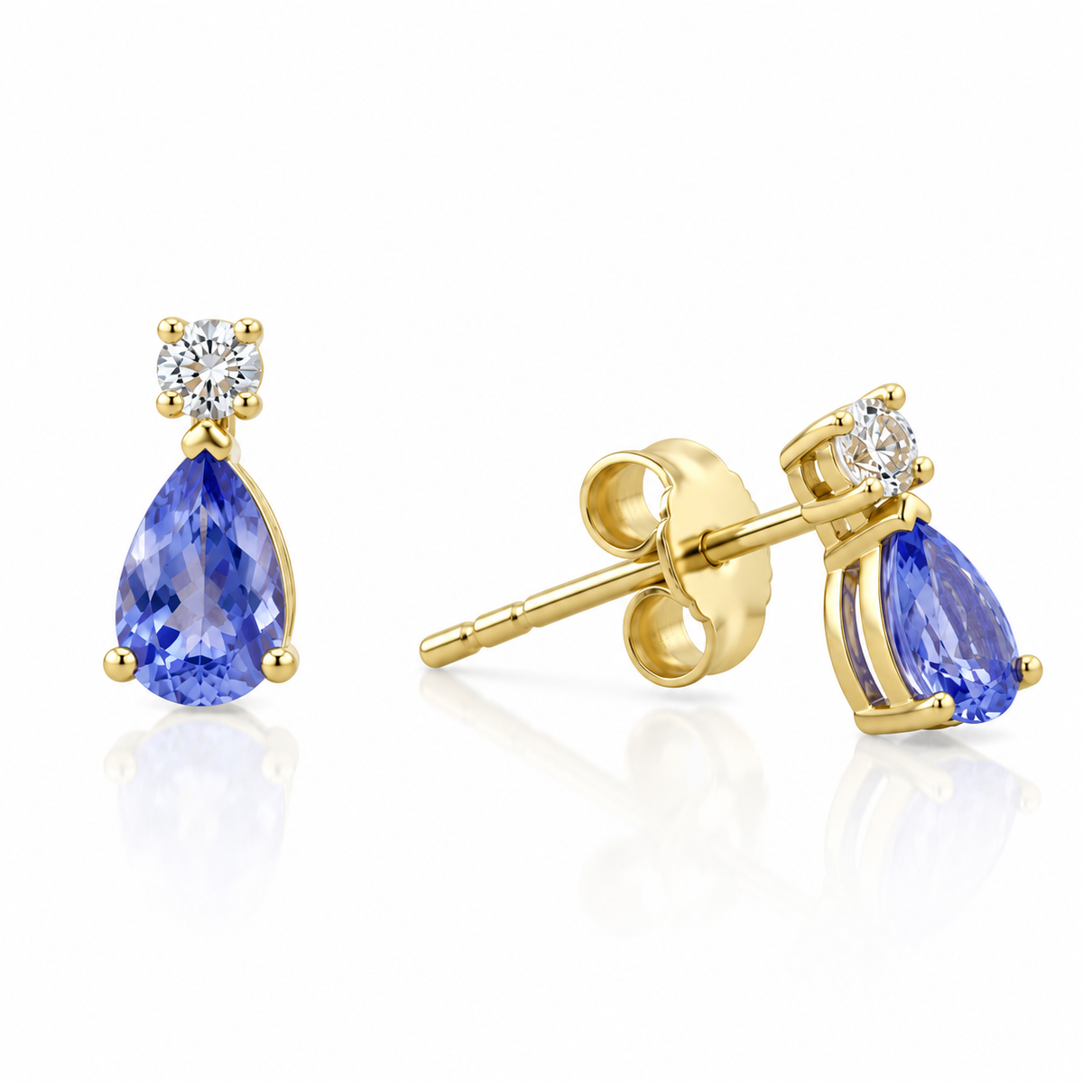 Colored Stone Earring