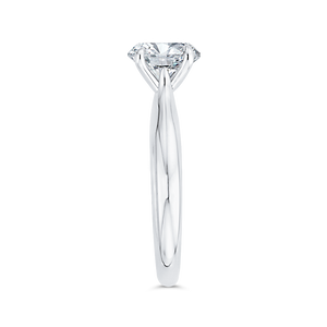 14K White Gold Ladies' Diamond Engagement Ring (Semi-Mount)