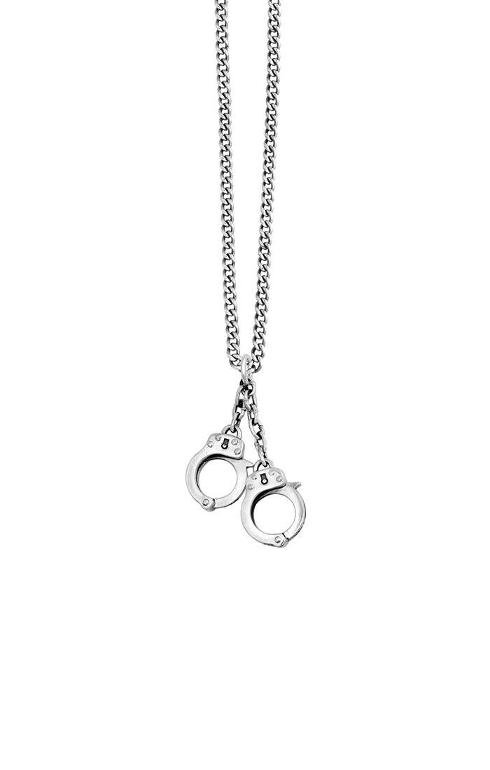 King Baby Handcuffs Pendant - John Thomas Jewelers.